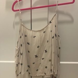 Cold shoulder blouse